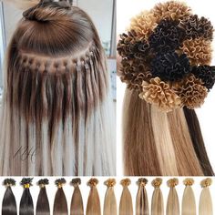 ad eBay - Nail U Tip Pre Bonded 100% Real Human Remy Hair Extensions 200S Thick Full Head - Buy Now, click the link (eBay) Cinderella Hair, Track Hairstyles, Hair Keratin, Hair Extensions Before And After, Real Hair Extensions, Hair Extentions, Remy Hair Extensions, Wigs Hair Extensions, Remy Hair