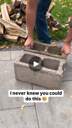 Life With Coco, Outdoor Fire Pit Area, Wood Stacking, Wood Pile, Original Video, Outdoor Fire, Outdoor Fire Pit, Fire Pit, Home Projects