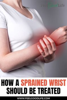 Sprained Wrist Pictures, How To Heal A Sprained Wrist, How To Wrap A Sprained Wrist, Wrist Sprain, Sprained Wrist, Wrist Pain Relief, Finger Injury, Calf Pain, Flexibility Exercises