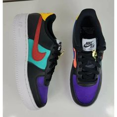 A53 SIZE 4.5Y| 6 WOMEN'S  NIKE AIR FORCE 1 LV8 EMB MULTICOLOR DN4178 001

SIZE:  4.5 YOUTH | EQUIVALENT, FIT'S 6 WOMEN'S 

(Nike standard measures, no mistakes)

-BRAND NEW WITH BOX / ONLY NO BOX LID 

-We take our own pictures to give you the best description of what you will receive.

- SAME DAY SHIPPING 

ALL MY FOOTWEAR / APPAREL IS 100% AUTHENTIC.

FIRM PRICE. 

THANK YOU!  🙂

#NIKE #SHOES #AUTHENTIC #SNEAKERS #NEW Box Tops, Nike Air Force 1, Air Force 1, Nike Air Force, Women's Sneakers, Nike Shoes, Air Force, Womens Sneakers, Nike Women