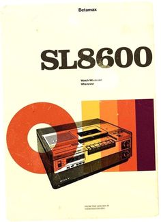 an instruction manual for the sl8600 stereo system