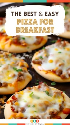 the best and easy pizza for breakfast