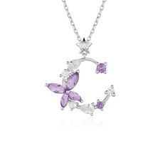 Spread your wings and emerge like a butterfly with our Monarch Butterfly Amethyst Opal Necklace. This exquisite pendant features a purple butterfly-shaped amethyst, adorned with Ethiopian opal and white topaz gemstones. With its intricate design, it gracefully dances within an elegant setting. Just as the butterfly undergoes a remarkable transformation, this necklace represents your own unique journey of self-discovery and renewal. It's a reminder that it's never too late to embrace change and c Bff Rings, Like A Butterfly, It's Never Too Late, Purple Jewelry, Embrace Change, Purple Butterfly, Never Too Late, Amethyst Necklace, Monarch Butterfly