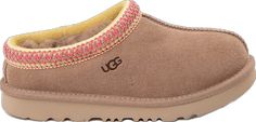 UGG® Tasman II Slipper - Little Kid / Big Kid - Beachwood | Journeys Uggs Colors, Pink Tasman Uggs, Tasman Uggs, Shoe List, Ugg Boots Classic Short, Preppy Bedroom, Ugg Store, Ugg Kids, Pink Uggs