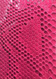 a close up view of a red snake skin