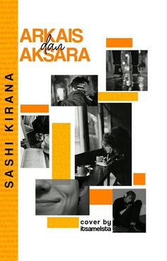 the cover of an article about arkais aksara, which is written in orange and