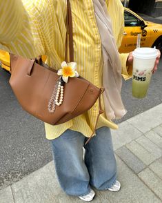 in my yellow obsession era🐣💛🌼✨ summer outfit, Pinterest summer girl, jeans, yellow shirt, modest fashion, hijabi, hijab tutorial, Pinterest style, aesthetic summer girl, modesty, polene bag, summer vibes, flower hair clip Yellow Bag Outfit Summer, Yellow Shirt With Jeans, Hijab Shirt Outfit, Yellow Shirt Outfit Hijab, Yellow T Shirt Outfit, Jeans Hijab Outfit, Yellow Hijab Outfit, Yellow Summer Outfits, How To Style A Shirt