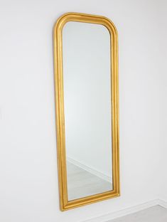 Zeugma FM114 Gold Full Length Mirror Gold Full Length Mirror, Gold Leaf Mirror, Leaf Mirror, Floor Length Mirror, Mirror Handmade, Tall Mirror, Full Mirror, Silver Wall Mirror, Handmade Frame