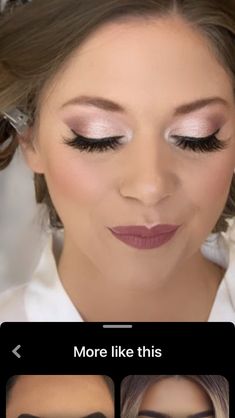 Bridemades Makeup, Blush Pink Wedding Makeup, Elegant Wedding Makeup Brides Blue Eyes, Rose Gold Wedding Makeup Brides, Wedding Make Up Hooded Eye, Šminka Za Svadbu, Pink Wedding Makeup Looks, Maid Of Honor Makeup Ideas Green Eyes, Bride Makeup Blue Eyes Brunette