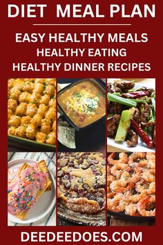 the ultimate meal plan includes easy healthy meals, healthy dinner ideas and delicious desserts