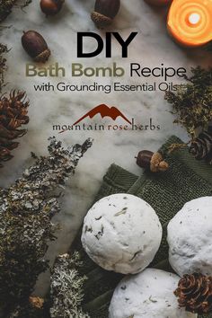 Grounding Essential Oil, Bath Bomb Recipe, Body Care Recipes, Mountain Rose Herbs, Mountain Rose, Bombe Recipe, Bath Bomb Recipes, Essential Oils Herbs, Natural Beauty Diy