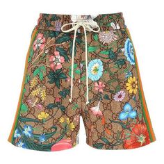 (WMNS) GUCCI GG Print Shorts For Multi-color 605473-XJB9I-2103 (Women's/Gift Recommend) Short Gucci Bottoms For Summer, Gucci Summer Bottoms, Print Shorts, Summer Colors, Printed Shorts, Gifts For Women, Multi Color, Gucci, Quick Saves