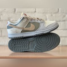 Nike Dunk Low Coconut Milk Dark Stucco Basketball Fz4341-100 Women 12 / Men 10.5 Nike Dunks Men, Nike Dunk Low Coconut Milk, Cool Nike Shoes, Shoe Plug, Dark Stucco, Aesthetic Dream, Trendy Shoes Sneakers, All Nike Shoes, Bootie Sandals