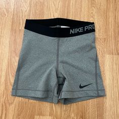 5” Pro Compression Shorts In Grey From Nike. New With Tags. Size Xs. Color Is A Heather Grey. Dri-Fit Material. Nike Stretch Sports Shorts, Fitted Gray Athletic Shorts For Gym, Nike Stretch Athletic Shorts Sportswear, Nike Sporty Stretch Athletic Shorts, Nike Sporty Athletic Shorts For Yoga, Nike Athletic Fit Workout Bottoms, Gray Sporty Biker Shorts For Sports, Sporty Gray Biker Shorts For Sports, Fitted Gray Biker Shorts For Training