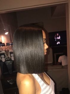 Straight Bob Hairstyles, Bob Cut Wigs, Straight Bob, Hair Styles 2017, Hair Laid, Long Black Hair, Love Hair, Long Black, Gorgeous Hair