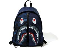 Bape Shark Rosa, Bape Shark Teeth Stencil, Bape Star Mirror, Bape Backpack, Bape Camo, Shark Backpack, Bape Shark, Jordan Retro 12, Backpack Outfit