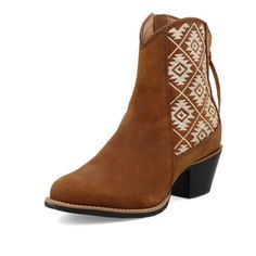 The Women's 7 in. Western Fashion bootie is the perfect addition to any modern cowgirl's closet. Handcrafted in full-grain leather and featuring a western embroidered side panel, these fashion booties can be dressed up or down for any occasion. These booties also feature a side zipper, allowing for easy on and off. The Twisted X CellSole comfort technology integrated into the footbed provides all day cushion and support. The Women's Western Fashion bootie will keep you comfortable and in style throughout the day. Full-grain leather upper with 7 in. embroidered shaft Side zipper allows for easy entry Leather lining CellSole footbed features CellStretch comfort technology in the forefoot and heel Single-stitched welt and full-length composite insole Molded rubber outsole with 2.25 in. tall f Twisted X Shoes Woman, Women's Western Fashion, Womens Western Fashion, Twisted X Shoes, Modern Cowgirl, Twisted X Boots, Tall Fashion, Western Booties, Tractor Supply