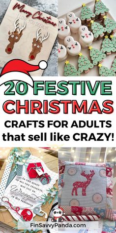 christmas crafts for adults that sell like crazy