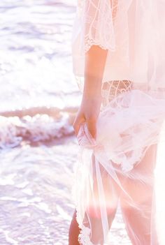 Walking Along The Beach, Raindrops And Roses, Walking On The Beach, Seaside Wedding, Summer Colors, Girly Girl