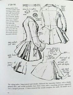 an old fashion pattern for a dress and jacket with pleaed skirt, from the early 1900's