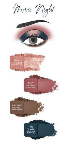 Movie Night Eye Makeup Palette, Abh Fall Romance Palette Looks, Date Night Makeup Ideas, How To Do Smoky Eye Makeup, Huda Beauty Desert Dusk Palette Looks, Makeup Geek Eyeshadow Looks, Mary Kay Biscotti Eyeshadow, Mary Kay Sweet Plum Eyeshadow, Nighttime Eyeshadow Colors