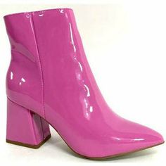 Be Mine Pink Booties - Gabriel Clothing Company Pink Low Heels, Pink Booties, Red Booties, Christmas Party Outfits, Pink Boots, Red Boots, Wide Boots, Be Mine, Fall Shopping