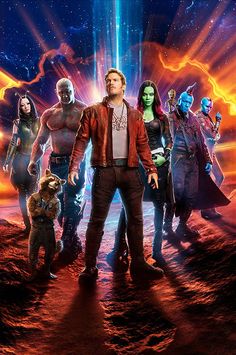 the movie poster for guardians 2