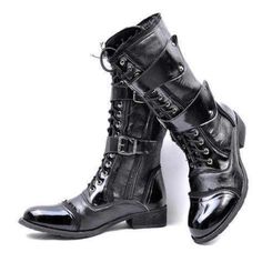 Sku Code:12202465178 
Material:Faux leather 
Color:BLACK 
Style:Steampunk 
Size:7-10 Mens Laceless Boots, Pirate Boots Men, Black Gothic Shoes Men, O Ring Boots Men, Men's Steampunk Boots, Men Pirate Boots, Gothic Boots Mens, Victorian Goth Men Boots, Boots With Chains Men