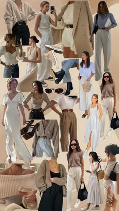 Old Money Aesthetic Women Casual, Neutral Old Money Outfits, Layer Outfits Spring, Italy Outfit Inspo Fall, Movie Date With Friends Outfit, Old Money Jean Shorts Outfit, Neutral Elegant Outfit, Old Money Style Women Classy Summer, Old Money Style Women Outfits