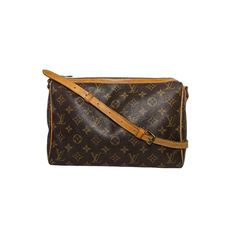 This Shoulder Bag Is Crafted Of Classic Louis Vuitton Monogram Coated Canvas. The Bag Features Signature Vachetta Leather Piping Trim, An Adjustable Crossbody Strap And A Brass Top Zipper That Opens To A Terra Cotta Cross-Grain Leather Interior With A Single Zipped Pocket. Designer: Louis Vuitton Material: Monogram Canvas; Cowhide Leather Trim Origin: France Measurements: 11.5"W X 8"H X 4"D Strap Drop: 16.5" Adjustable Interior Lining: Tonal Leather Opening/Closure: Single Zip Pockets: One Interior Zip Hardware: Brass Includes: Original Dust Bag And Entrupy Coa Overall Condition: Very Good Pre-Owned Vintage Condition; Canvas Is Great Condition, Leather Trim/Strap Have A Nice Honey Patina Wi Vintage Monogram, Vintage Louis Vuitton, Leather Interior, Monogram Canvas, Leather Trims, Cowhide Leather, Louis Vuitton Monogram, Louis Vuitton Bag, Zip Pockets