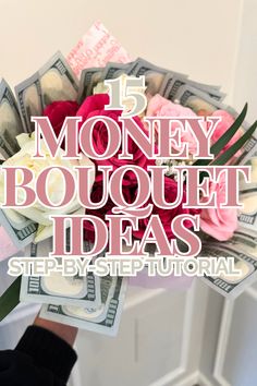 HEY EVERYONE! WE ARE SO EXCITED TO SHARE 15 BEST MONEY BOUQUET IDEAS FOR YOU ALL! WHETHER YOU ARE LOOKING FOR SOME SIMPLE IDEAS OR CREATIVE IDEAS TO GIFT MONEY TO SOMEONE, THIS IS THE PERFECT WAY! WITH ALL DIFFERENT AESTHETICS, YOU CAN BE SURE TO FIND A STYLE THAT YOUR SPEACIAL PERSON WILL LOVE! #IDEAS #BIRTHDAY #FORMEN #AESTHETIC #WITHROSES #TUTORIAL #WITHFLOWERS #DIY #FORMEN #CREATIVE #AESTHETIC #ROSES#SIMPLE