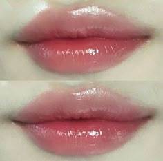 Pink Lip Aesthetic, Pink Lips Art, Pale Pink Lips, Lips Inspiration, Pink Lips Makeup, Light Pink Lips, Korean Lips, Lips Drawing, Asian Eyes