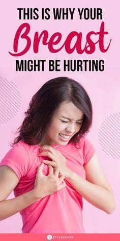 Breast pain, aka ‘mastalgia’, accounts for nearly half of all breast-related complaints. However, before you start jumping to dire conclusions Womens Health Care, Women Health Care, Health Video, Chest Pain, Healthy Tips, Womens Health