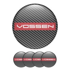 Vossen Domed Stickers Wheel Center Cap Limited Model Carbon Style Vossen Wheels, Car Interior