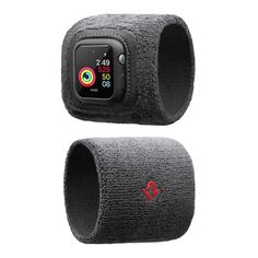 PRICES MAY VARY. NO MORE LOST WORKOUTS: ActionBand allows you to keep using Apple Watch when sports gear or activity restricts wrist placement or causes discomfort THE PERFECT PAIR: ActionBand comes in a set of 2 Bands, one with a secure Watch frame and one without STRETCHY, COMFORTABLE FIT: ActionBand is a blend of terry cloth and lycra that stretches to fit on a wrist or forearm so it can stay put and absorb sweat NOT JUST A BAND: Apple Watch is cradled in a built-in bumper which protects Appl Apple Watch Fitness, Apple Watch Features, New Apple Watch Bands, Watch Safes, Apple Fitness, Best Apple Watch, Apple Watch Se, Premium Watches, New Apple Watch