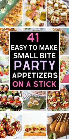 These easy appetizer skewers will be the hit of the party! Make ahead and bite size, these easy kabobs appetizers always please a crowd. Easy finger foods for party make ahead, food on a stick ideas appetizers, cold food on a stick ideas, easy skewer appetizers for a party, appetizers on a stick skewers, skewer recipes appetizers parties, skewer recipes appetizers cold, scewers appetizers easy, meat and cheese skewers appetizers, meat cheese skewers appetizer ideas, easy meat and cheese ... Appetizers On A Stick, Appetizer Skewers, Skewer Appetizers