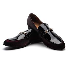 PRICES MAY VARY. High Quality Leather Upper Anti-Slip Rubber Outsole Cushioned Removable Insole Easy Slip On Noble Fashion Design, suit for formal occasion and also daily casual walking, office wear. 11 Mens Dress Loafers, Mens Leather Shoes, Shoes Pattern, Comfortable Loafers, Dress Loafers, Shoe Pattern, Men Loafers, Loafer Mules, Casual Loafers