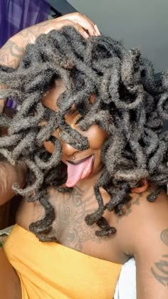 Jamaican Dreadlocks Women, Female Wicks Locs, Big Wavy Curls, Braid Dreadlocks, Dreads Girl, Dreadlock Hairstyles For Men