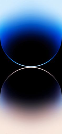 an abstract blue and white background with two circles in the middle, one on top of the other