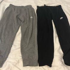 Nike Kids, Xl, Barely Worn, Look Brand New Sweatpants Nike, Girl Sweatpants, Sweatpants Black, Nike Bottoms, Nike Sweatpants, Xl Girls, Grey Joggers, Nike Kids, Kids Nike