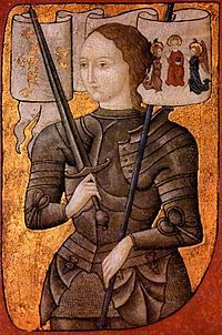 Joan of Arc @marykaycanada #OneWomenCanCanada Santa Joana D'arc, Catholic Humor, Catholic Memes, Saint Joan Of Arc, Women Rights, St Joan, Jeanne D'arc, Empire Romain, Historia Universal