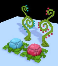 Minecraft Flower Design, Minecraft Lotus Flower Build, Minecraft Fantasy Builds Mushroom, Minecraft Custom Flowers, Minecraft Memorial Ideas, Giant Flower Minecraft, Butterfly Minecraft Build, Big Minecraft Flowers, Minecraft Big Flowers