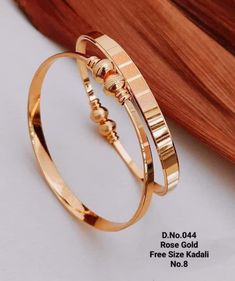 Beautiful Bangls ideas Single Bangle Designs Gold, Bangle Designs Gold, Crochet Cable Knit, Single Bangle, Baby Jewelry Gold, Plain Gold Bangles, 22k Gold Bangles, Kids Jewellery, Gold Bangles Indian