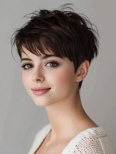 Spikey Pixie, Fine Hair Styles For Women, Pixie Haircut Ideas, Short Red Hair, Pixie Hair, Best Pixie Cuts, Style Advice, Pixie Bob