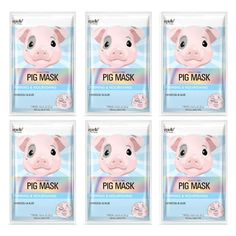 The fun Pig Mask comfortably adheres to the face like a second skin while providing your skin with moisture and hydration in a fun way  FIRMING & NOURISHING: Broccoli and aloe extracts help firm and nourish the skin for a healthier look and radiant glow  RADIANT SKIN: Help seal in moisture for a radiant glow and youthful appearance  VEGAN & CRUELTY- FREE: Epielle Beauty formulates its skincare products without animal oil, mineral oil, parabens and petroleum. Formulated without parabens, sulfates Kids Spa Day, Spa Day For Kids, Spa Mask, Spa Day Party, Pig Mask, Mask Korean, Spa Masks, Kids Spa, Glowing Radiant Skin