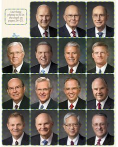 many different headshots of men in suits and ties, all smiling for the camera