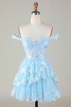 Sparkly Black Corset Tiered Lace A-Line Short Homecoming Dress Short Prom Dresses Sparkly, Short Formal Princess Dress, Beautiful Blue Dresses Short, Carnival Hoco Dress, Hoco Dresses Under The Sea, Cinderella Hoco Dress, Homecoming Dresses Fluffy, Champagne Dress Short Sparkly, Puffy Hoco Dresses