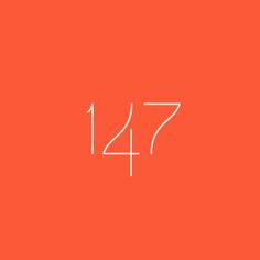 an orange background with the number 477 written in white on it and numbers below