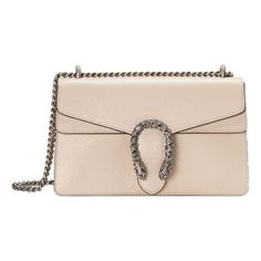 (WMNS) GUCCI Dionysus Series Single Shoulder Bag Small Beige 400249-0K7JN-9680 (Women's/Leather/Classic/Shoulder Bags) Small Shoulder Bag, Gucci Dionysus, Small Bags, Leather Women, Shoulder Bags, Shoulder Bag, Gucci, Leather