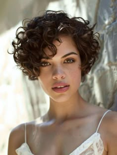 Short Haircuts for Curly Hair: Embrace Your Natural Texture Short Curly Haircuts Natural, Shorter Curly Hair, Grey Hair Ideas, Great Clips Coupons, Short Haircuts For Curly Hair, Short Curly Cuts, Short Textured Hair, Curly Cut, Curly Pixie Hairstyles